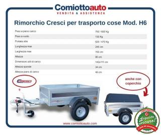 CRESCI RIMORCHI Other Rimorchio Cresci B3 con coperchio (rif. 80 - huvudbild