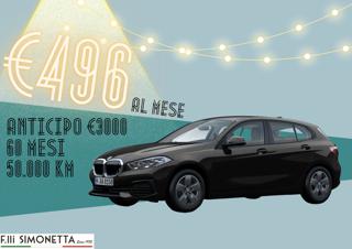 BMW 116 SERIE D AUTO. ADVANTAGE (rif. 20569344), Anno 2020, KM 6 - huvudbild