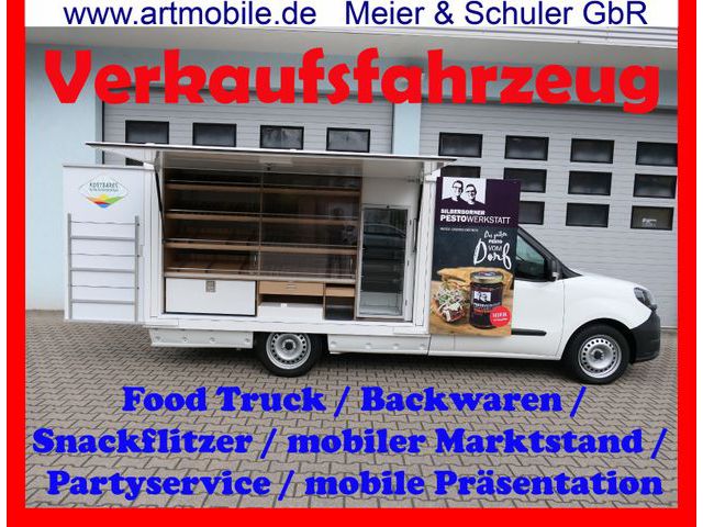 Fiat Doblo FoodTruck/Verkaufsfahrzeug/mob. Messestand - huvudbild